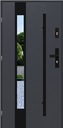 НАРУЖНЫЕ СТАЛЬНЫЕ ДВЕРИ FUTURE 01 BLACK RAIL