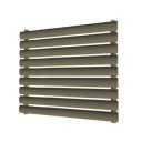 маленький горизонтальный радиатор Rene 53 x 60 цветов RAL