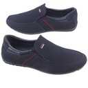 GRANATOWE MOKASYNY CHŁOPIĘCE ZAMSZOWE PÓŁBUTY