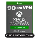 SYBSKRYPCJA XBOX GAME PASS ULTMATE 3 MIESIĄCE 90 DNI LIVE GOLD CORE KLUCZ