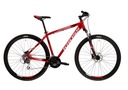 Рама гірського велосипеда Kross Hexagon 5.0 27.5 mtb 17 S червоно-сіро-чорна
