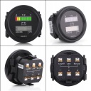 ІНДИКАТОР РІВНЯ БАТАРЕЇ 12V/24V/ 36V/48V/72V 20 MA LATWY DO ODCZYTANIA  (17850908640) фото min 13