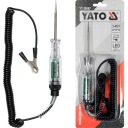 АВТОМОБИЛЬНЫЙ ТЕСТЕР НАПРЯЖЕНИЯ YATO 3–48 В С ЖК-ДИСПЛЕЕМ