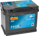 АККУМУЛЯТОР CENTRA CK600 AGM 60AH/680A 12V P+