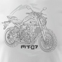 Moto tričko na motorku Yamaha MT-07 REGULAR Veľkosť L