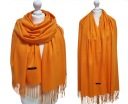 КАШЕМИРОВЫЙ ШАРФ КЛАССИЧЕСКИЙ ОРАНЖЕВЫЙ ШАРФ