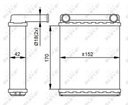 WYMIENNIK CIEPLA INTERIOR POJAZDU NRF 54306 