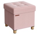 Мягкий пуф Songmics розовый