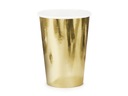 БУМАЖНЫЙ СТАКАН МЕТАЛЛИЧЕСКИЙ 220 мл 1 уп./6 шт. ЗОЛОТО