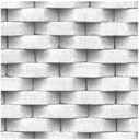 3D КИРПИЧНЫЕ ОБОИ БЕЛЫЕ ВИНИЛОВЫЕ МОЮЩИЕСЯ ОБОИ