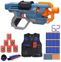 NERF ELITE 2.0 COMMANDER + ЖИЛЕТ СТРЕЛЫ МИШЕНИ