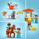 LEGO Duplo 10416 Уход за животными на ферме 8 фигурок животных Фермер