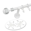 Карниз одинарный 19 мм 480 см модный DESIGN MAX