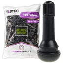 КЛАПАНЫ ДЛЯ СТАЛЬНЫХ И АЛЮМИНИЕВЫХ КОЛЕС TR 414 EPDM 100ШТ STIX
