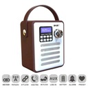 Портативный уличный солнечный фонарик SOS класса Bluetooth DAB FM-радио