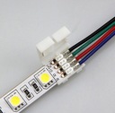 ZŁĄCZKA ŁĄCZNIK TAŚMA LED RGB 4PIN 10mm Moc 1 W