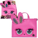 КОШЕЛЕК ПИТОМЦЫ РОЗОВЫЙ ИНТЕРАКТИВНЫЙ СУМКА-ЗОЛИК С ПОДВИЖНЫМИ ГЛАЗАМИ + ЗВУК