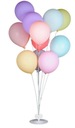 Stojak na balony 11sztuk regulowany 1m z sercem na KOMUNIĘ