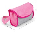 Zestaw dla lalek łóżeczko nosidełko huśtawka Elsa Prestige Pink Milly Mally Efekty brak