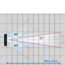 ФАРА ПАНЕЛЬ LED (СВЕТОДИОД ) ПРОТИВОТУМАНКА ДАЛЬНЫЕ 80W 5600LM 12-24V - 43CM изображение 3