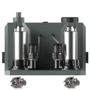 IBO SANBOX Z 2 x 750 Канализационная насосная станция IBO с измельчителем