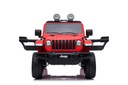 Auto na akumulator Jeep Wrangler Rubicon Czerwony Kolor Czerwony