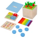 Hračky Montessori Intelligence Box Girl Blocks Stav balenia žiadne balenie