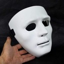 Пластиковая белая маска для рисования HIP HOP MIMA