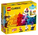 LEGO CLASSIC '11013 - Kreatívne priehľadné kocky + KATALÓG LEGO 2024 Číslo výrobku 11013