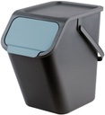 Контейнер для сортировки мусора BINI 25л синий