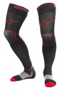 Длинные ортопедические носки Alpinestars Long MX черные/красные S/M