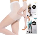 Колготки из лайкры Gatta Laura 15/20 ден гладкие полуматовые 2-S белые