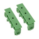 10 ZESTAWOW 35MM PCB АДАПТЕР РЕЙКИ DIN C45 КРІПЛЕННЯ МОНТАЖНИЙ PLYTKI XQ  фото 6