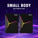 Динамические USB-стереодинамики для ПК: усиленные басы, легкая громкость, красочные цвета