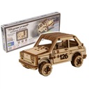 Drevené 3D puzzle Mechanické pretekárske auto 3 Wooden.City EAN (GTIN) 5905488790229