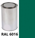 RAL 6016 ЗЕЛЕНАЯ БИРЮЗА ПОЛИУРЕТАНОВАЯ АКРИЛОВАЯ 2:1 КРАСКА 1Л МАТОВАЯ