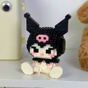 Kuromi Hello Kitty építőkockák 396 db-os játékfigura Fajta készlet