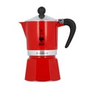 Кофеварка Bialetti Rainbow 3tz (красная)