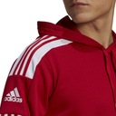 PÁNSKA MIKINA ADIDAS SQUADRA 21 GP6435 - ČERVENÁ; M Druh s kapucňou