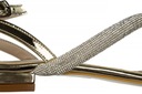 Zlaté sandále Bayla-187 Krásne Ploché Topánky veľ.36 Hmotnosť (s balením) 1 kg
