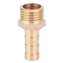 BRASS CONNECTOR TUBULAR 5 PIECES G1/4 SCREW MESKI CONNECTIONS ZADZIOROWE DO LIQUIDS GAS  photo 7