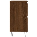 vidaXL Komoda, hnedý dub, 60x35x70 cm, materiál na báze dreva Farba nábytku Zlatý dub