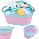 СКЛАДНАЯ КОРЗИНА ДЛЯ БЕЛЬЯ, СКЛАДНАЯ СИЛИКОНОВАЯ ЧАШКА