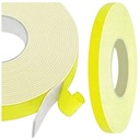 ТОЛСТАЯ ПЕННАЯ ЛЕНТА 2мм, двусторонняя вспененная 9мм, самоклеящаяся.