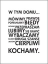 В этом доме мы говорим правду - постер 100х140 см