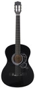 Гитара классическая 7/8 Черная от 12 лет для взрослых OUTLET