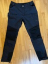 ТРЕККИНГОВЫЕ БРЮКИ 157 черные стрейч, размеры 84-88