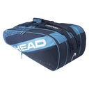 Taška Head Elite 3R odtiene modrej Vlastnosti dvojcestný zips nastaviteľný podporný popruh