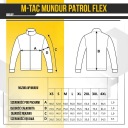Толстовка M-Tac Patrol Flex Dark Olive Uniform L R