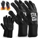 2x перчатки для гриля, костра, кухни, термостойкие до 800°C